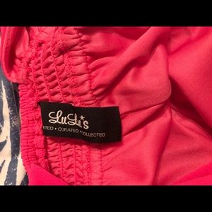 Lulus hot pink romper